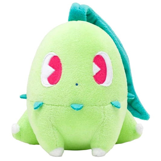 Chikorita Saiko Soda Refresh Plush Pokemon Pokemon Center Limited [USED]