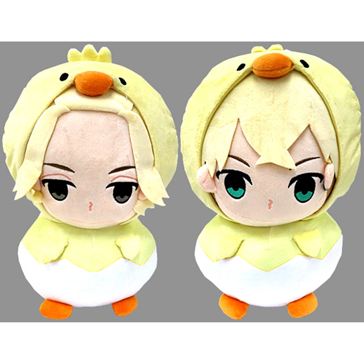 Set of 2 Tokyo Revengers Chibi Piyo BIG Plush [USED]