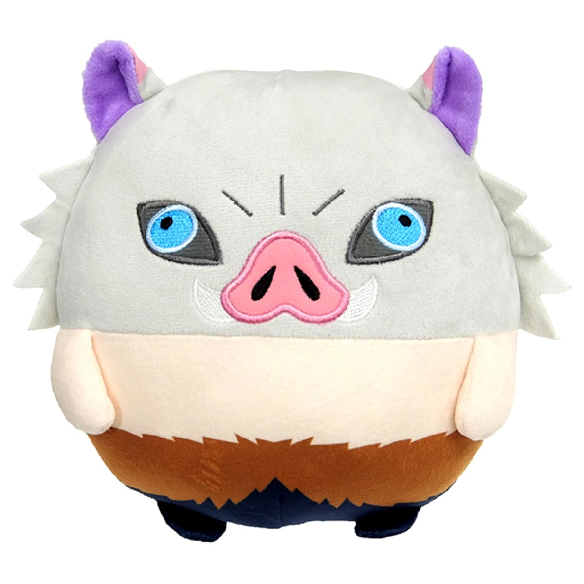 Inosuke Hashibira Demon Slayer: Kimetsu no Yaiba Fuwakororin Msize Plush [USED]