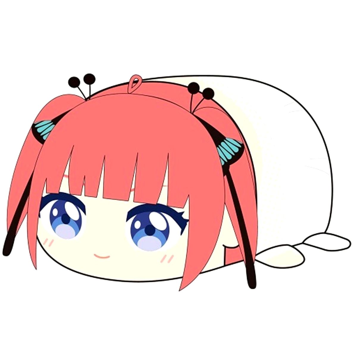 Nino Nakano The Quintessential Quintuplets Potekoro Mascot M Size Plush [USED]