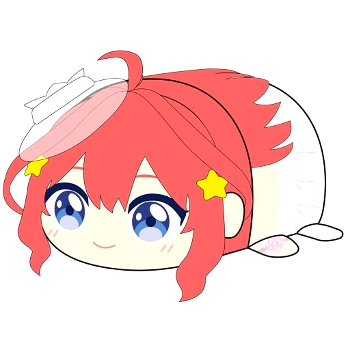 Itsuki Nakano The Quintessential Quintuplets Potekoro Mascot Msize Plush [USED]