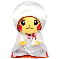 Pikachu Female Japanese Wedding Plush Pokemon Pokemon Center Limited [USED]