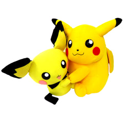 Pikachu and Pichu Plush Ichiban Kuji Pokemon Part 7 Special Prize [USED]