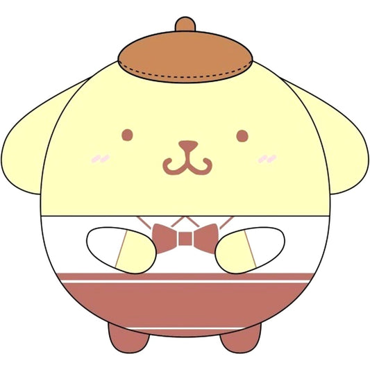 Pompompurin Sanrio Characters Fuwakororin Big 3 Plush [USED]