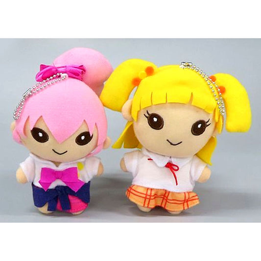 Familiar Twin Matching Plush Mascot THE IDOLM@STER CINDERELLA GIRLS x bkub Collaboration Cafe Exclusive [USED]