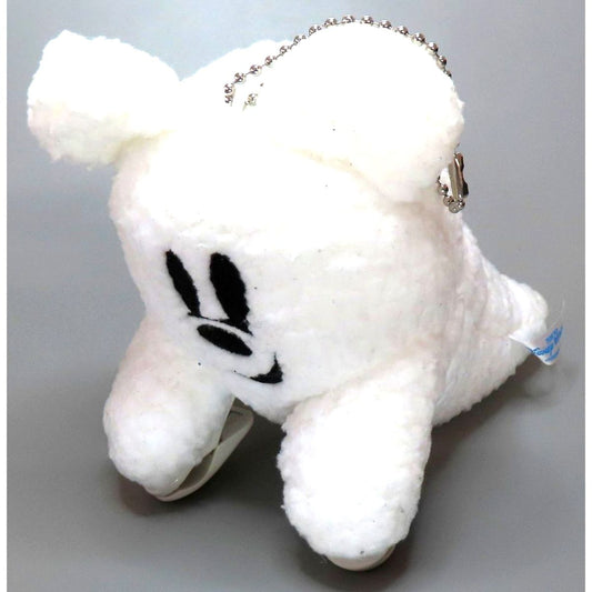 Mickey Mouse Disney Ghost Shoulder Plush Mascot Clip On Halloween 2022 Tokyo Disney Resort Exclusive [USED]
