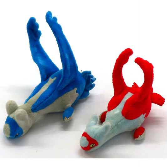 Latios and Latias Pokemon Pair Plush Pokemon Movie Latias and Latios [USED]