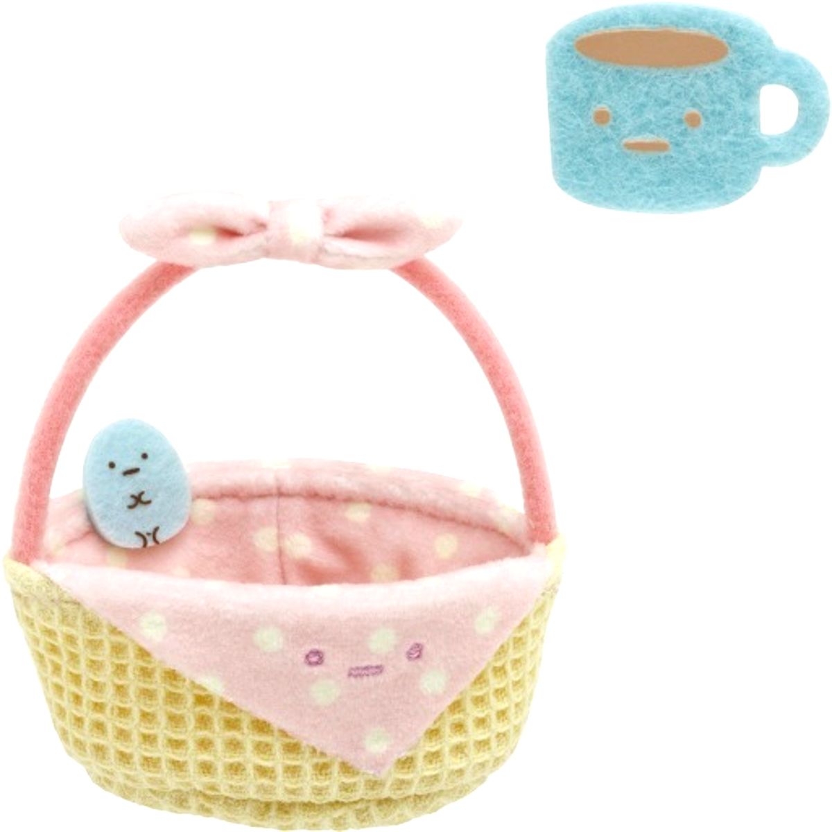 Basket Sumikko Gurashi Corner Items Palm Size Plush Collection [USED]