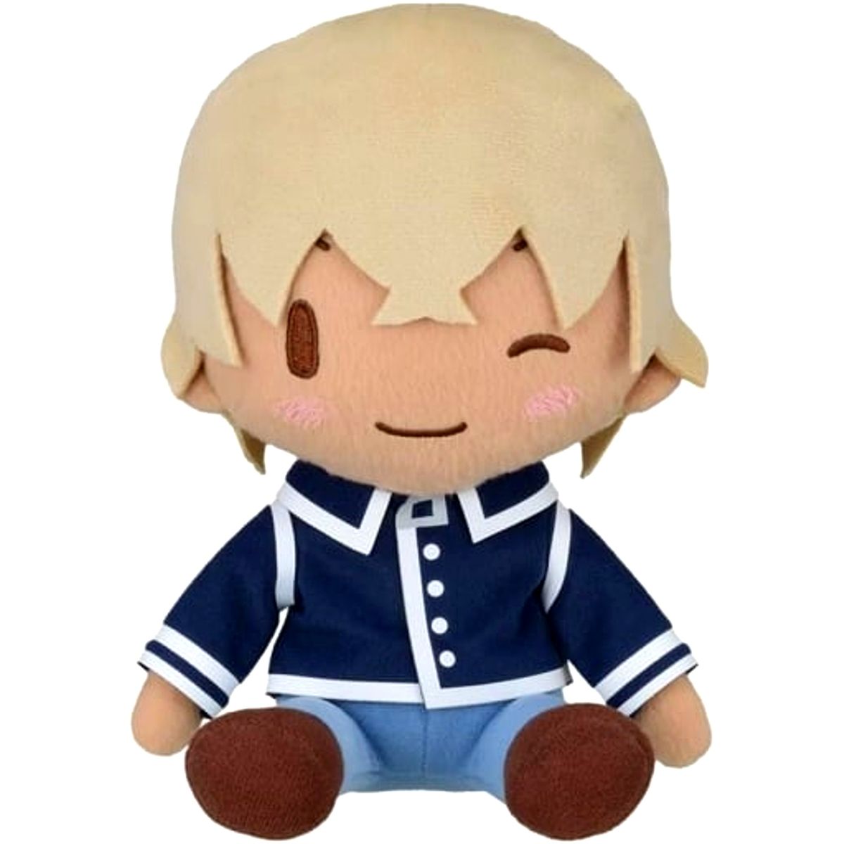 Toru Amuro Detective Conan Fuwapuchi Plush Toy M [USED]