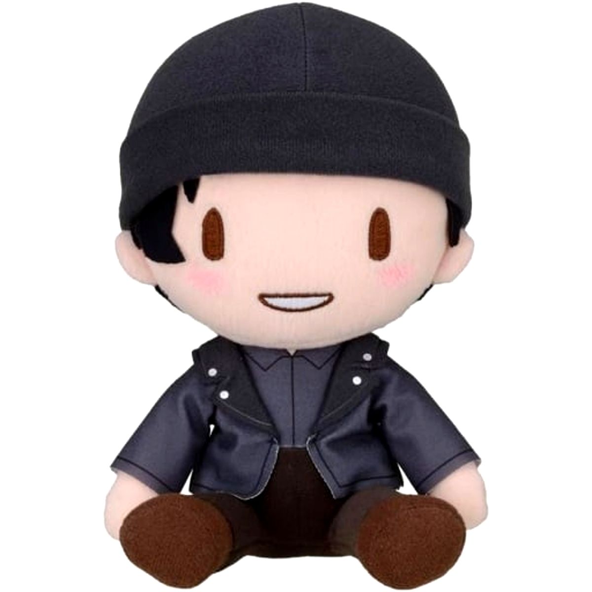 Shuichi Akai Detective Conan Fuwapuchi Medium Plush [USED]