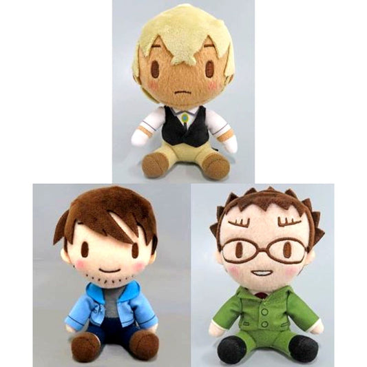 Set of 3 Detective Conan Fuwapuchi Mini Plush Furuya Kazami Morofushi EX [USED]