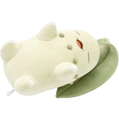 Sleeping Chikorita Motchiri Plush Pokemon Sleep Pokemon Center Limited [USED]