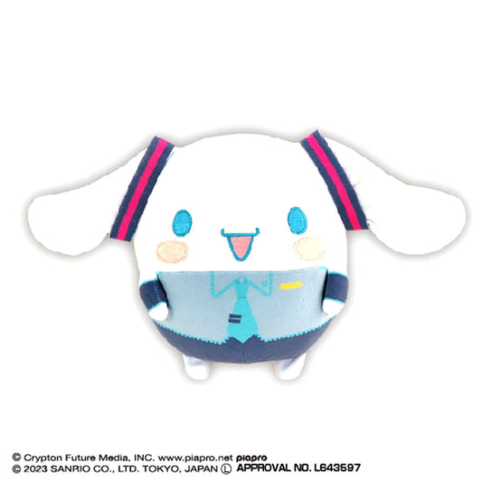 Cinnamoroll Hatsune Miku X Cinnamoroll Fuwakororin Hatsune Miku Costume 2 M Size Plush [USED]