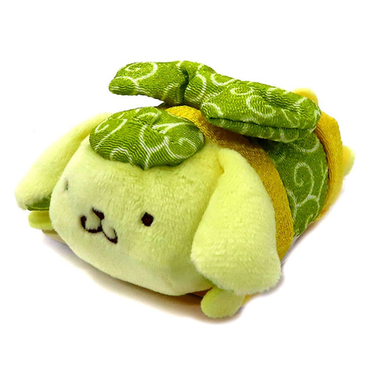 Pompompurin Sanrio Characters Mame Petit Plush Japanese Kimono [USED]