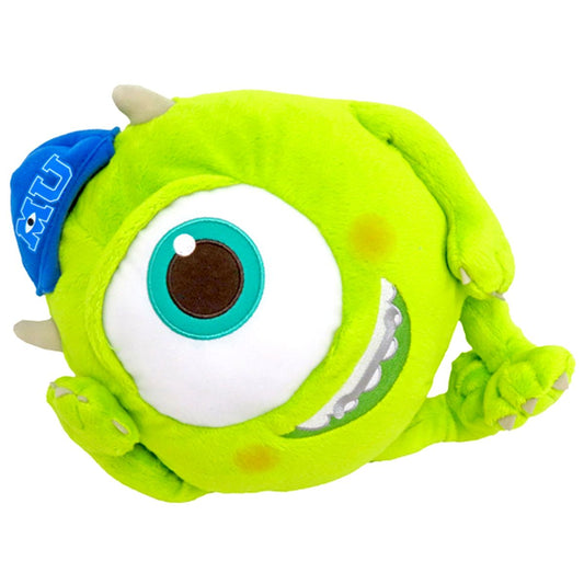 Mike Wazowski Monsters University Red Cheeks Large Plush Chibikko Lying Down Ver. [USED]