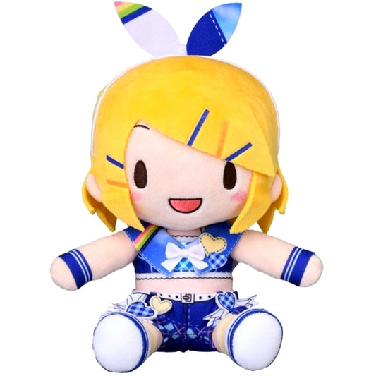Kagamine Rin Hatsune Miku: Colorful Stage! Stage Sekai Fuwapuchi Start From Here RE START Plush M [USED]