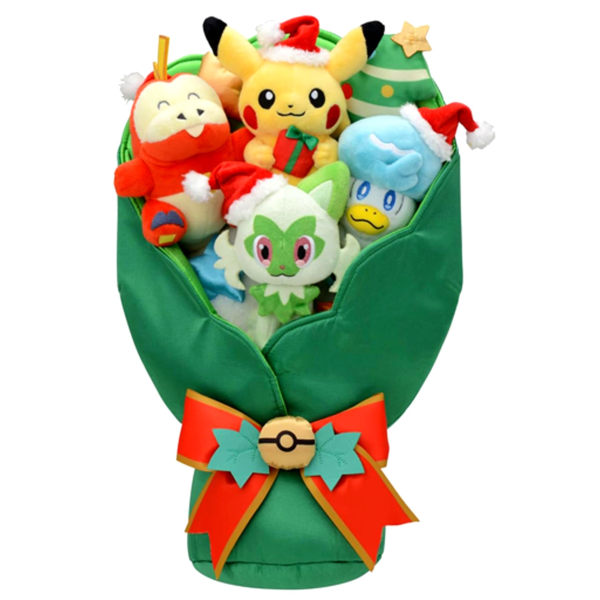 Plush Bouquet Paldeas Christmas Market Plush Pokemon Center Limited [USED]
