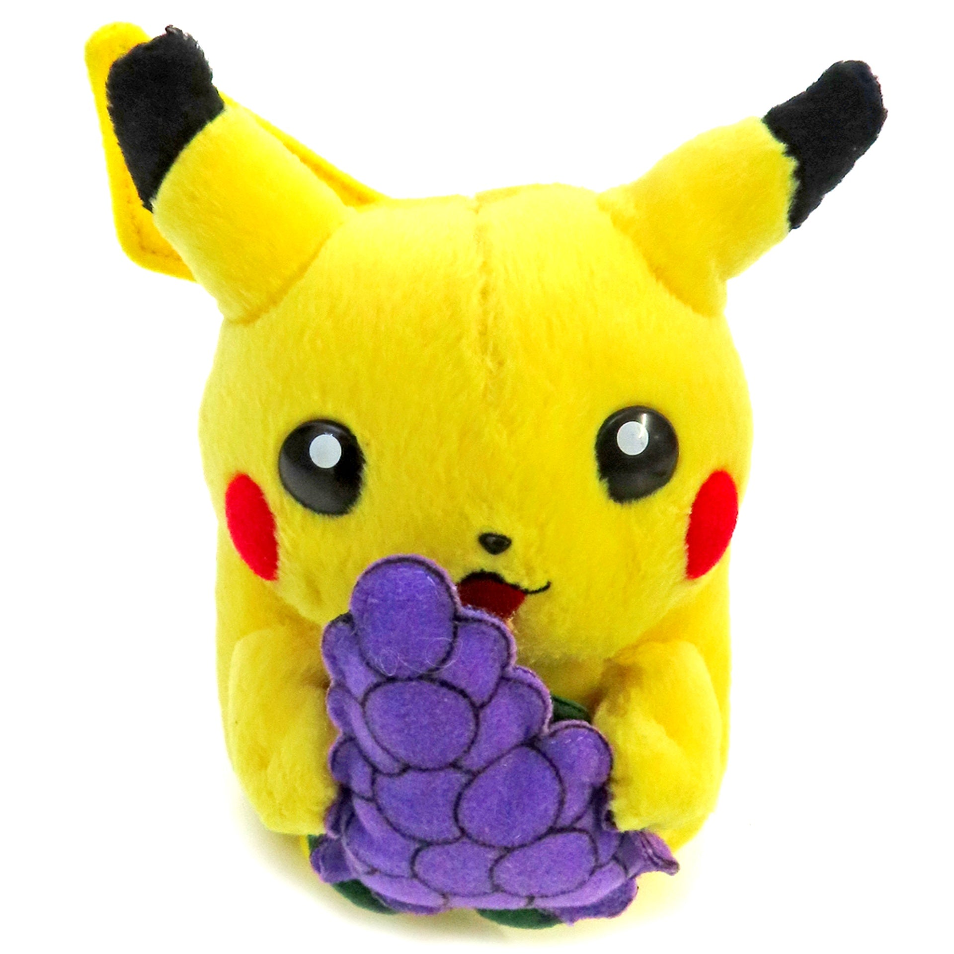 Pikachu and Grapes Plush Pokemon [USED]