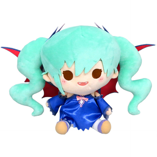 Hatsune Miku Sitting Plush Toy Dark Hatsune Miku Memorial Collection Minnano Kuji Memorial Collection Prize B Plush Toys [USED]