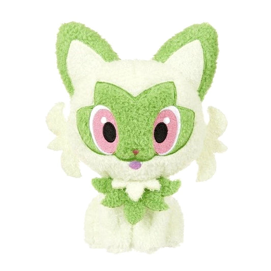 Sprigatito Pokemon Mokomoko Petit Plush Toy [USED]