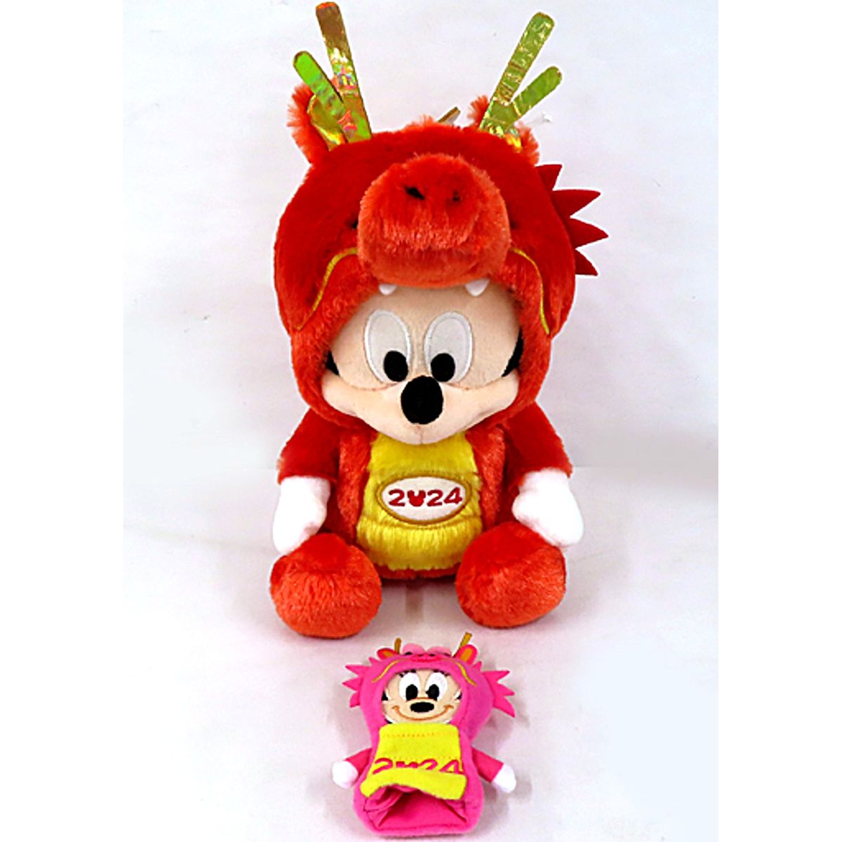 Mickey Mouse Year of the Dragon Zodiac Plush 2024 Disney Tokyo Disney Resort Limited [USED]