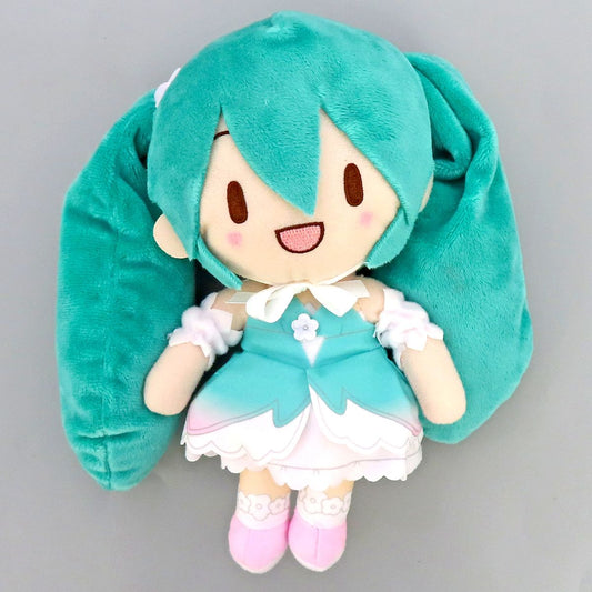 Hatsune Miku, Megurine Luka Fuwapuchi 15th Ver. VOCALOID Character Vocal Series Plush EX [USED]