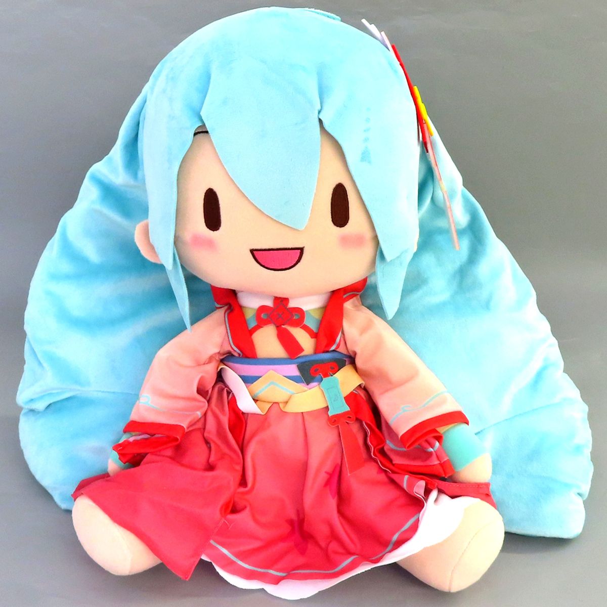 Hatsune Miku Character Vocal Series 01 Hatsune Miku Fuwapuchi LL Plush Tsukinishie [USED]