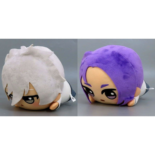Set of 2 Seishiro Nagi, Reo Mikage Blue Lock: Episode Nagi Mofugutto Relaxing Chibigurumi Plush Toys [USED]