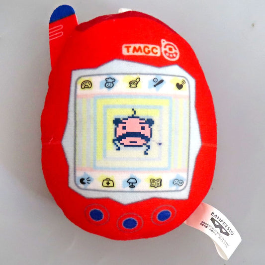 Red Tamagotchi Celebrate Keitai Kai Two Tamagotchi Plus Chibi Ruck Plush vol.1 [USED]