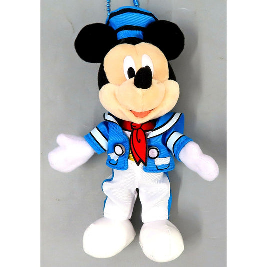 Mickey Mouse Plush Badge Disney Pal-Palooza Donald's Quacky Duck City Tokyo Disneyland Limited [USED]