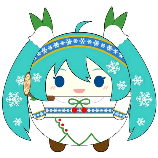Hatsune Miku F Snow Miku 2015 Character Vocal Series 01 Hatsune Miku Fuwakororin Msize Plush [USED]
