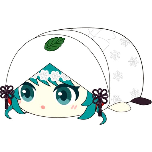 Hatsune Miku Character Vocal Series 01 Hatsune Miku Potekoro Mascot Snow Miku 2013 M Size Plush [USED]