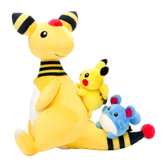Ampharos Pikachu Marill Plush Pokemon Pokemon Center Tokyo Bay Renewal Commemoration [USED]