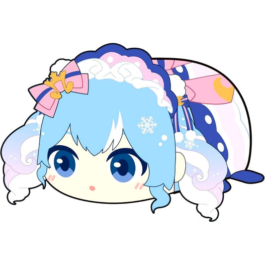 Hatsune Miku Snow Miku Potekoro Mascot Big 2023 Plush Toy [USED]