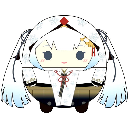Hatsune Miku Snow Miku 2018 Fuwakororin Big BIG2 Plush [USED]
