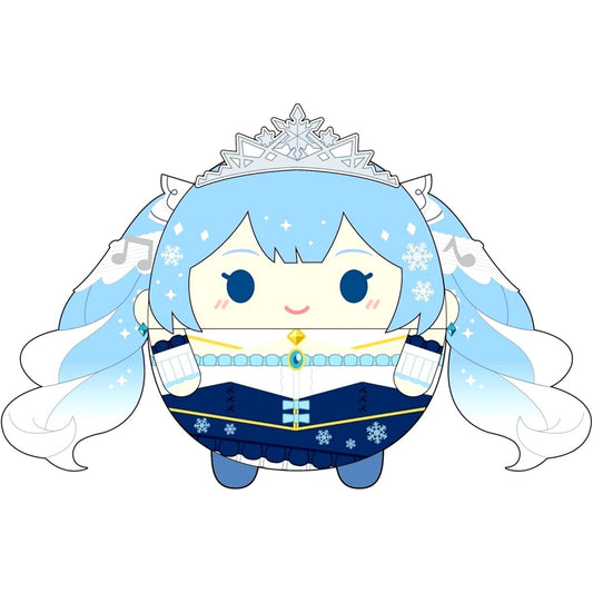 Hatsune Miku Snow Miku 2019 Fuwakororin Big BIG2 Plush [USED]