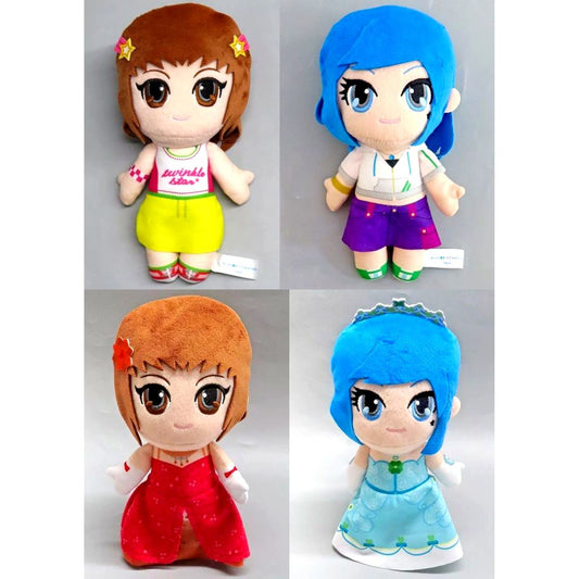 Set of 4 Plush Vol. 2 EX Oshare Oshare Majo Love and Berry: Dress Up and Dance! [USED]