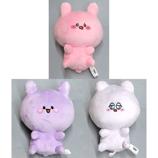 Set of 3 Shirimocchyo Plush Asamimi-chan [USED]