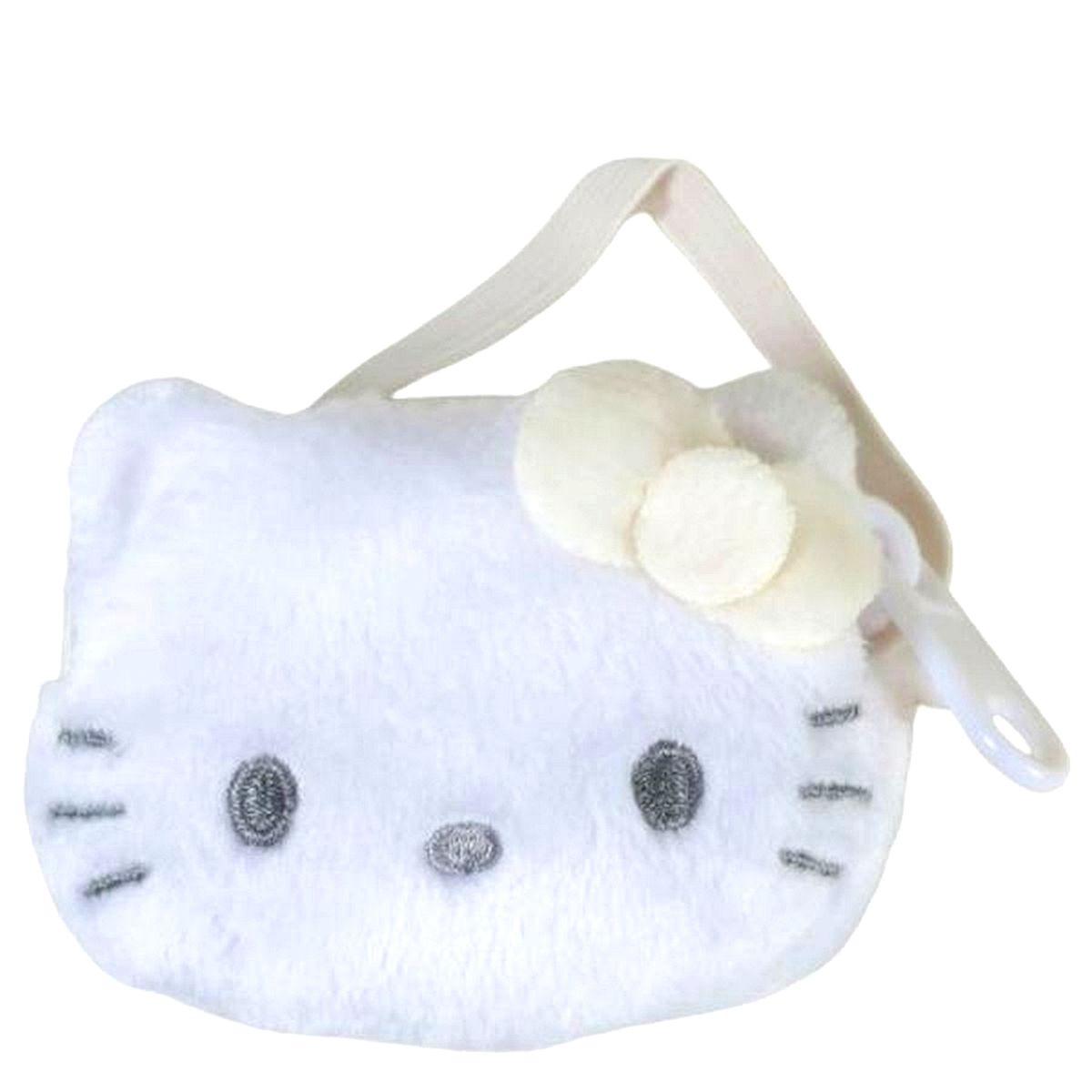Hello Kitty Sanrio Characters Pochette for Plush White [USED]