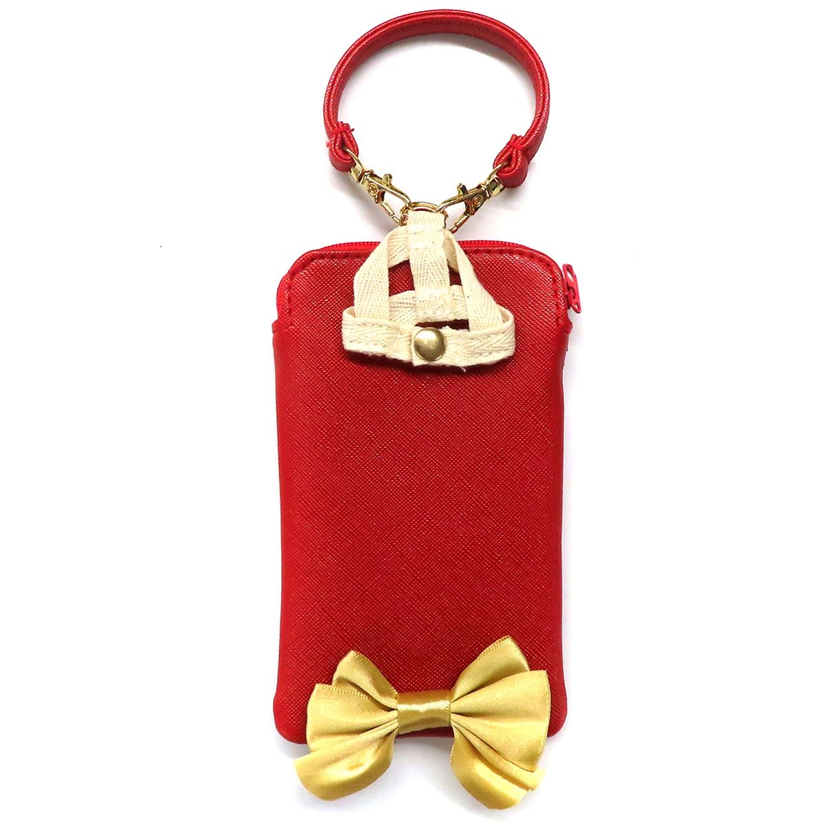Kumamate Oshi Color Harness Pouch Red [USED]