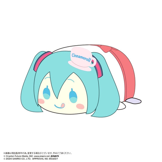 Hatsune Miku Cooking Hatsune Miku X Cinnamoroll Potekoro Mascot Big 2 Plush [USED]