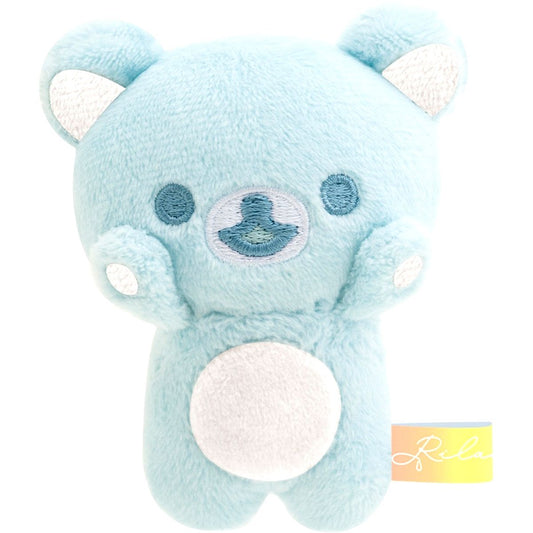 Rilakkuma Happy Times Clear Sky Light Blue Nanairo Tenori Plush Rainy then Sunny Rilakkuma Theme [USED]