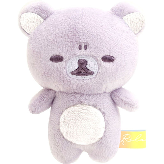 Rilakkuma Even When Feeling Gloomy Night Sky Purple Nanairo Palm Size Plush Rain Then Clear Rilakkuma Theme [USED]