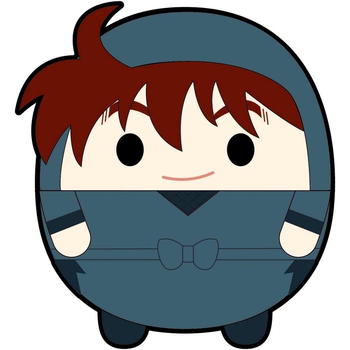 Hansuke Doi Nintama Rantaro the Movie: The Dokutake Ninja Team's Strongest Strategis Fuwakororin M Size Plush [USED]
