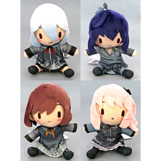 Set of 4 Nightcord at 25:00 Hatsune Miku: Colorful Stage! Fuwapuchi Mini Plush Brand New World EX [USED]