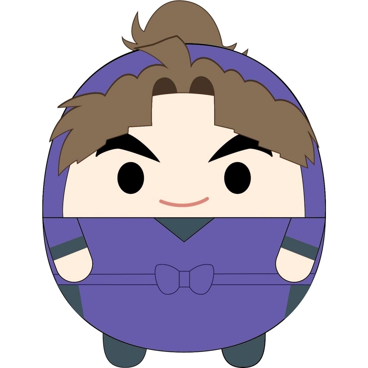 Hachizaemon Takeya Nintama Rantaro the Movie: The Dokutake Ninja Team's Strongest Strategis Fuwakororin M Size 2 Plush [USED]
