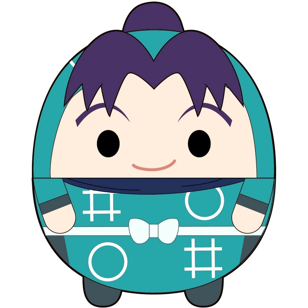 Kirimaru Settsuno Nintama Rantaro the Movie: The Dokutake Ninja Team's Strongest Strategis Fuwakororin Big Size 2 Plush [USED]