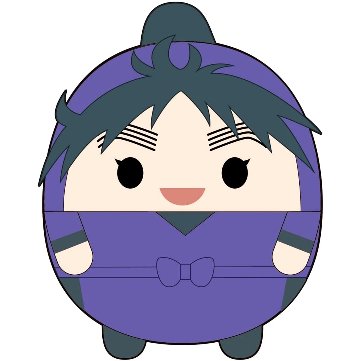 Heisuke Kukuchi Nintama Rantaro the Movie: The Dokutake Ninja Team's Strongest Strategis Fuwakororin Big Size 2 Plush [USED]