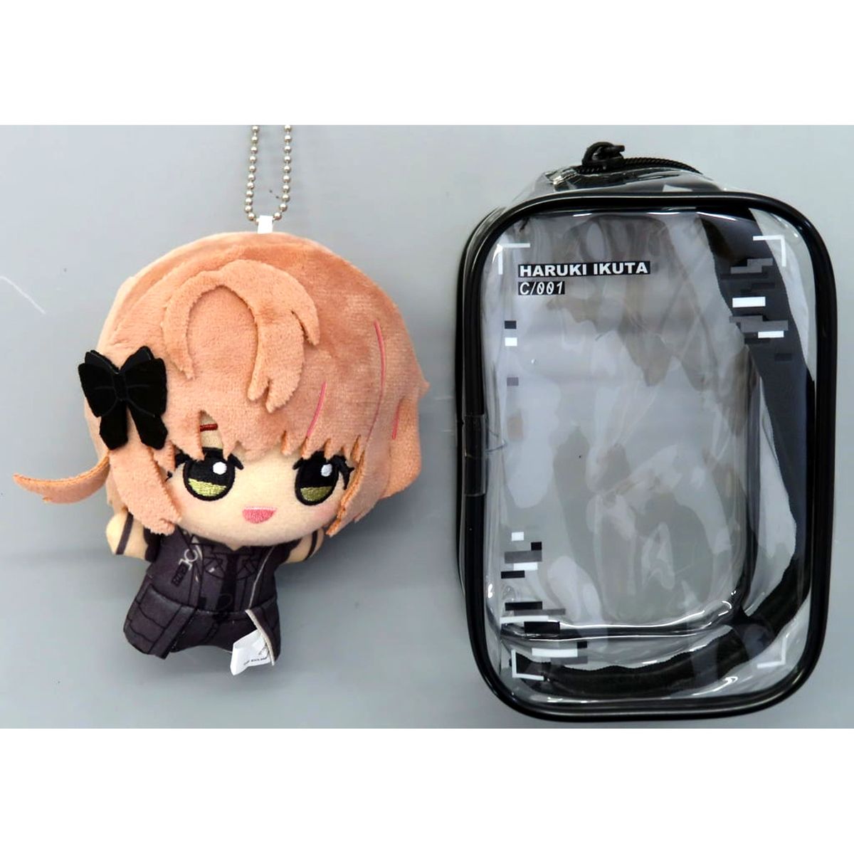 Haruki Ikuta THE IDOLM@STER Shiny Colors Chibigurumi Cosmetic Note Pouch Set [USED]