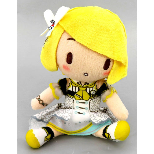 Kagamine Rin Virtual Singer Hatsune Miku: Colorful Stage! Fuwapuchi Mini Plush Stage World Brand New World Vol.2 EX [USED]